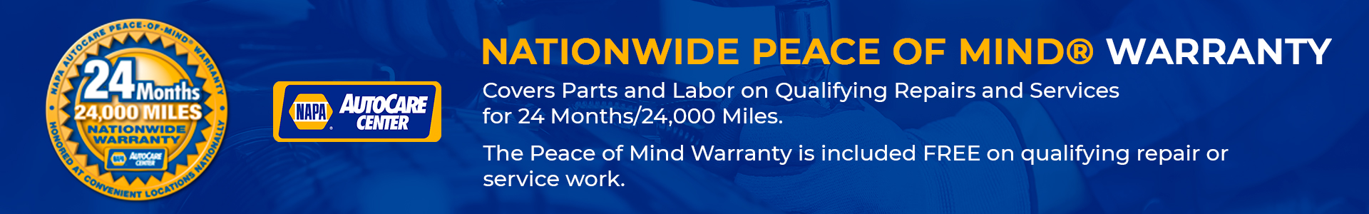 Napa AutoCare Warranty